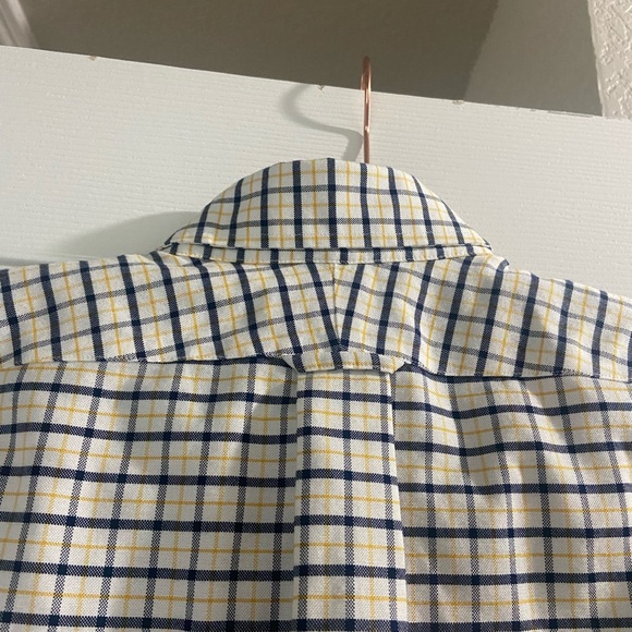 Lands End Supima Cotton No-Iron Button Up Shirt Size 15 x 32 EUC - Picture 7 of 7